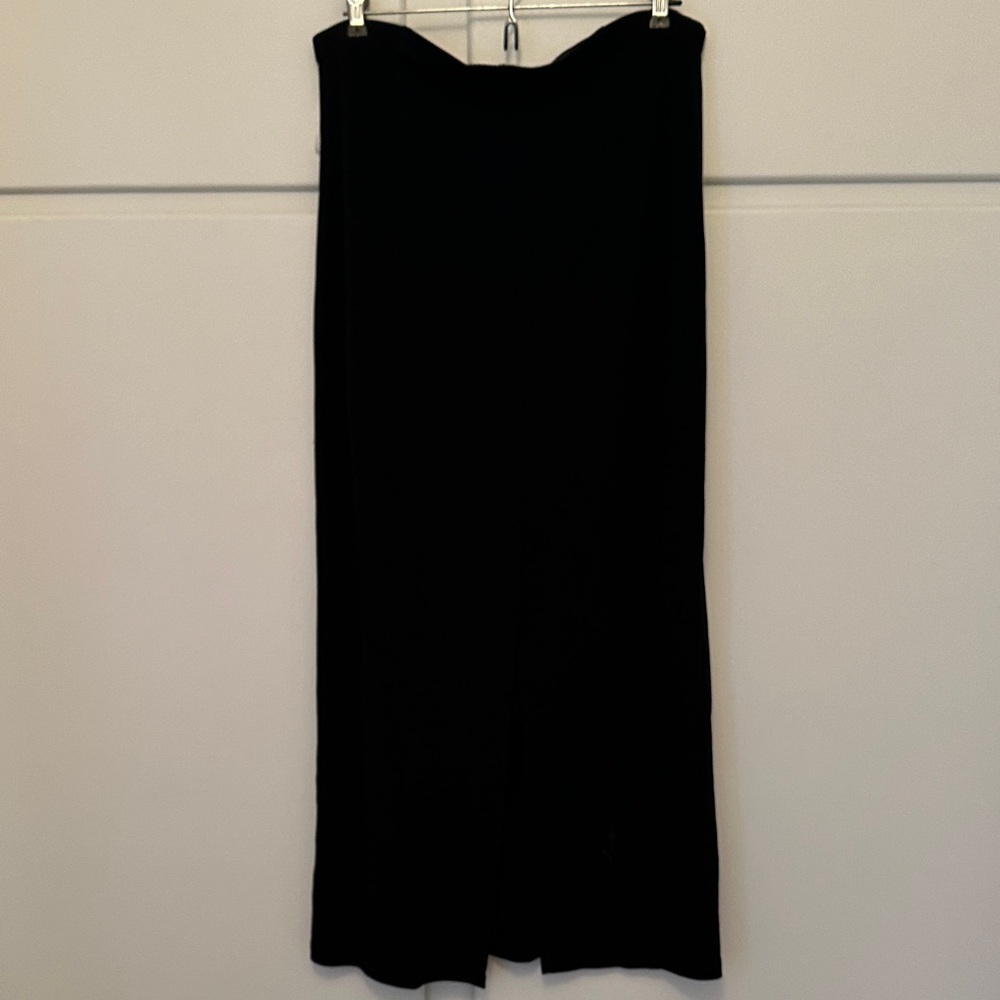 LIKE NEW Express Black Women's Skirt Maxi - Picture 3 of 4